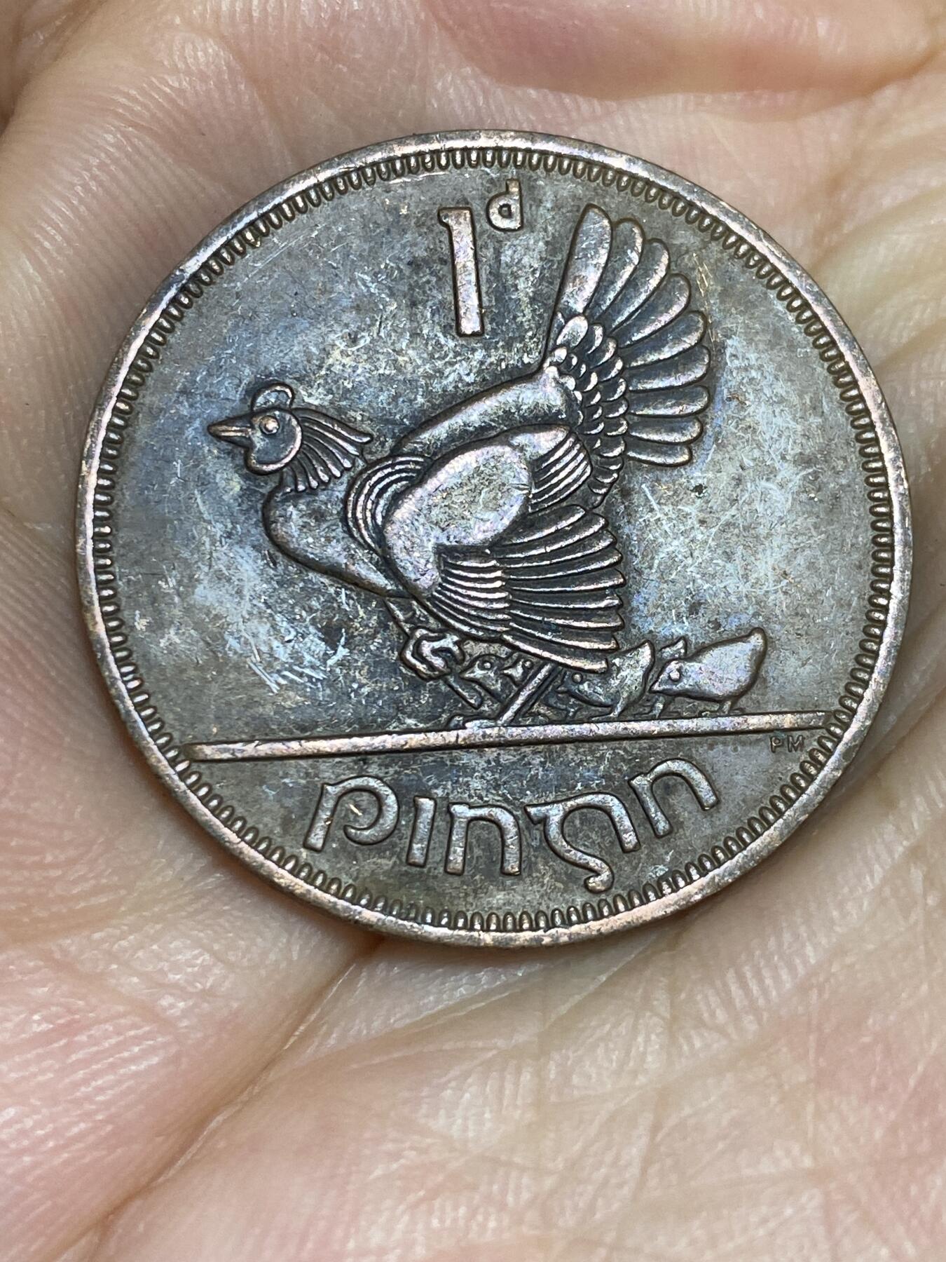 2025年第六十四场(总第九十场）外国好品散币(免佣金) 爱尔兰🇮🇪1968年1便士大铜币(关门年)