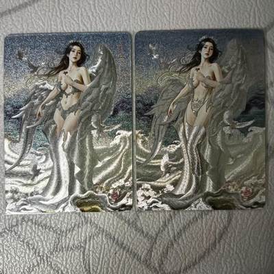 花开卡拍第30期（7月13号周日截拍，品控勿拍!!!拍品不寄存，运费5元，自制卡难免瑕疵，可能存在轻微撞角爆边等出厂瑕疵，品控介意勿拍！） - 燎原 妖姬传 精卫双服饰 粗闪