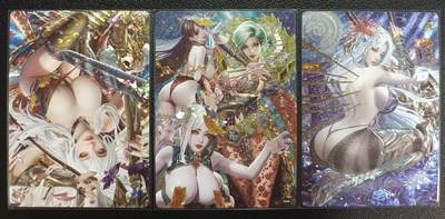 天玑星卡拍第一百零四期《7.14周一截拍》持续收拍收评中 满赠卡需备注 - 卡玩帕克 魂姬三国光典藏卡 粗闪 三张