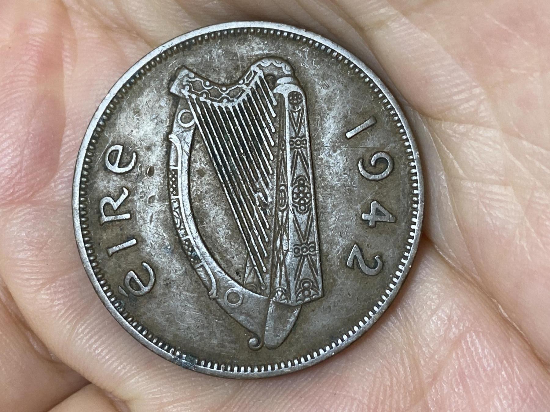 2025年第六十四场(总第九十场）外国好品散币(免佣金) 早期年份–爱尔兰🇮🇪1942年1便士大铜币
