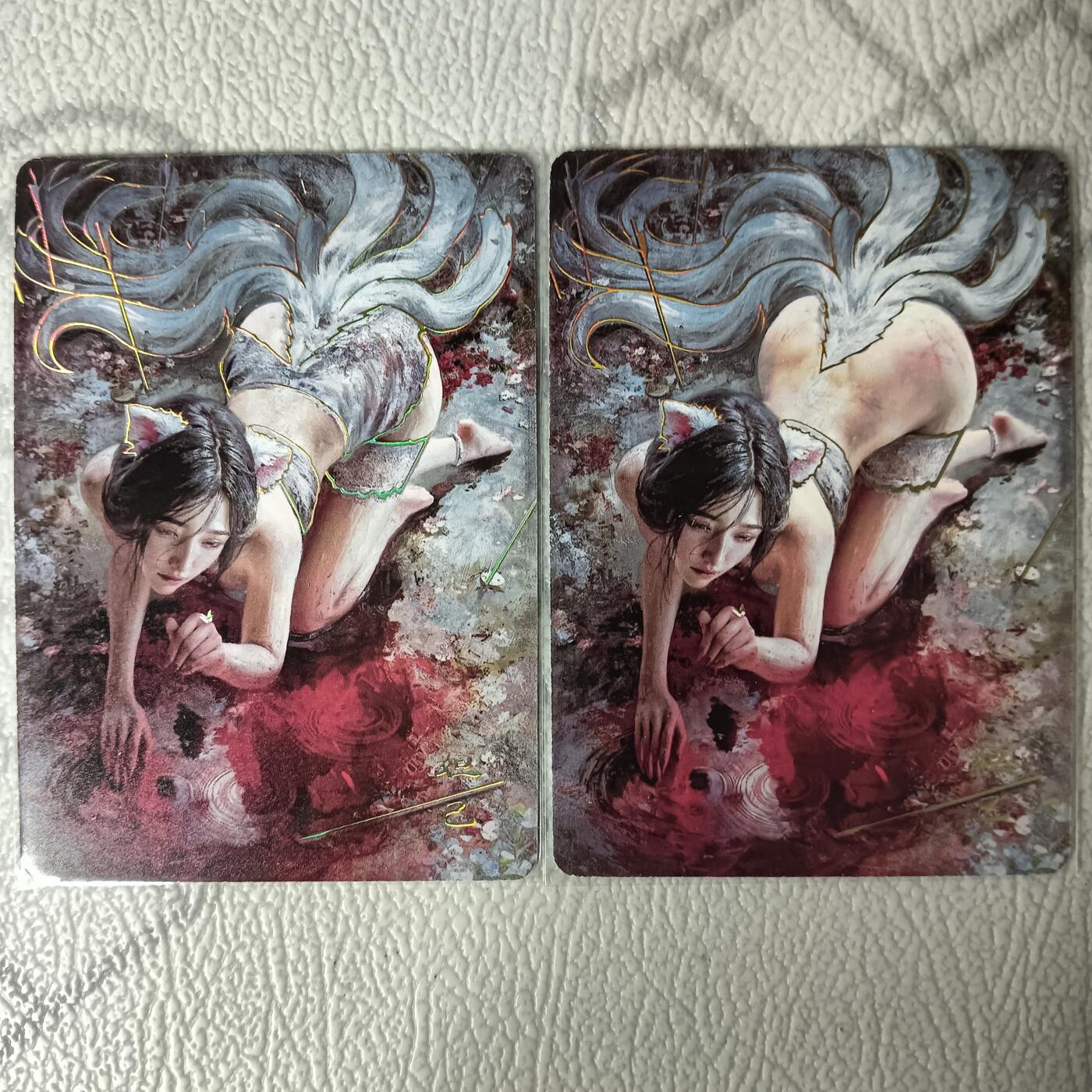 花开卡拍第30期（7月13号周日截拍，品控勿拍!!!拍品不寄存，运费5元，自制卡难免瑕疵，可能存在轻微撞角爆边等出厂瑕疵，品控介意勿拍！）