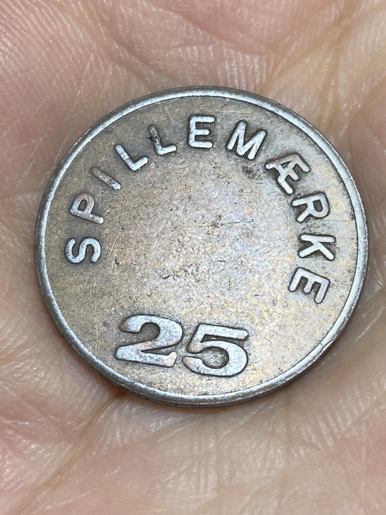 2025年第六十四场(总第九十场）外国好品散币(免佣金) 丹麦🇩🇰25面值游戏代币