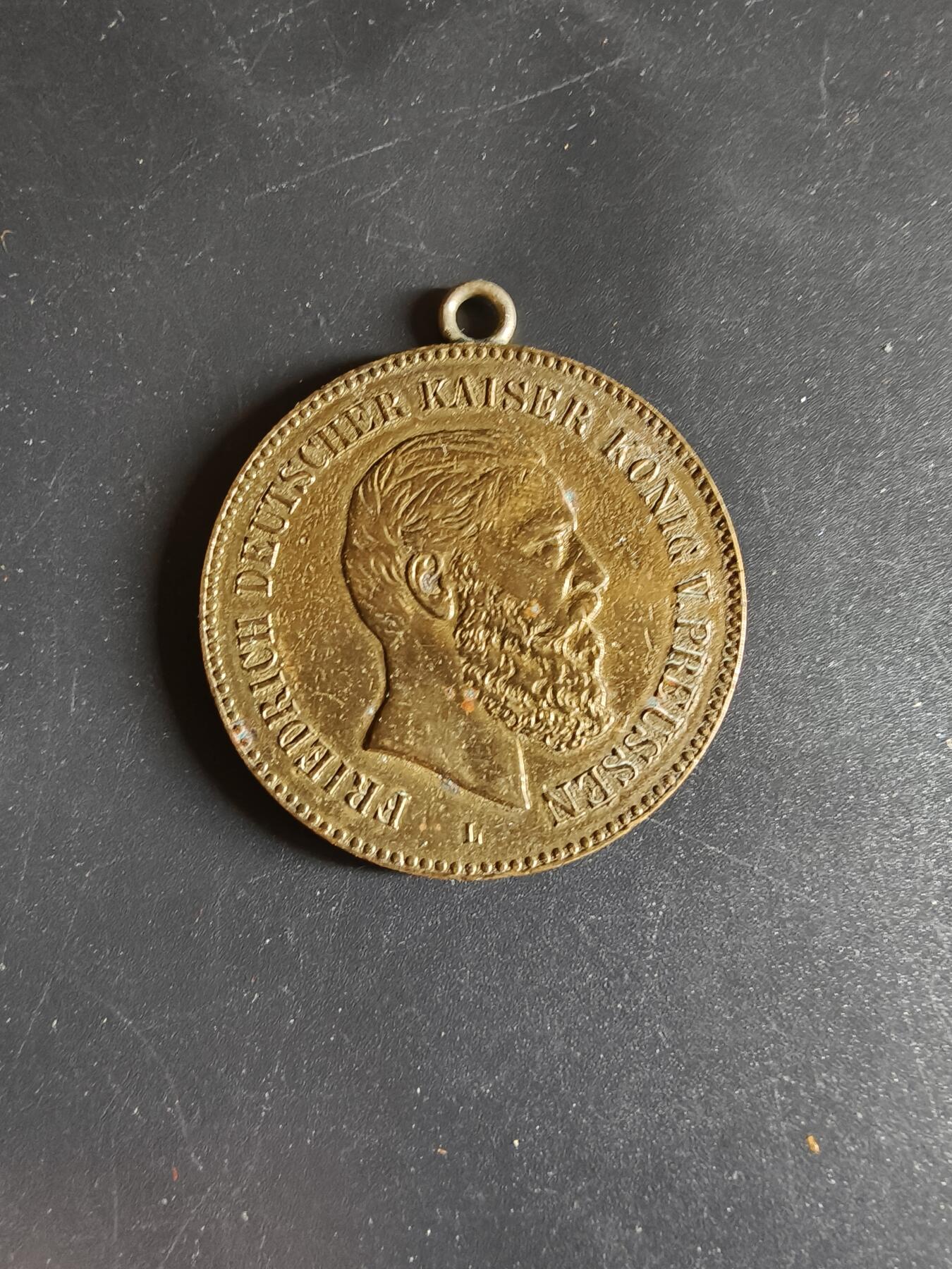 老王徽章第134期 德国1888腓特烈三世皇帝逝世纪念章