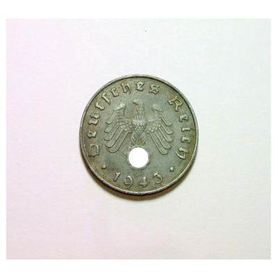 特年 德国第三帝国1943年B版10芬尼 爽品 - 特年 德国第三帝国1943年B版10芬尼 爽品