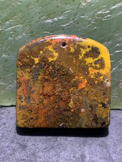 精美罕见高玉化草花纹战国红玛瑙吊坠一个， - 精美罕见高玉化草花纹战国红玛瑙吊坠一个，