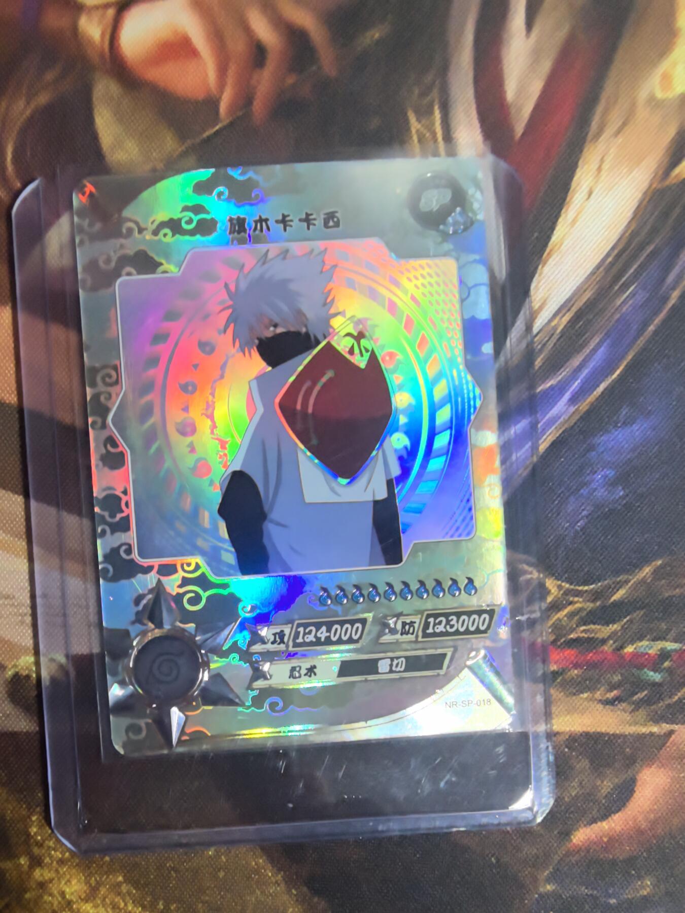 「卡游sp」火影忍者旗木卡卡西sp闪卡