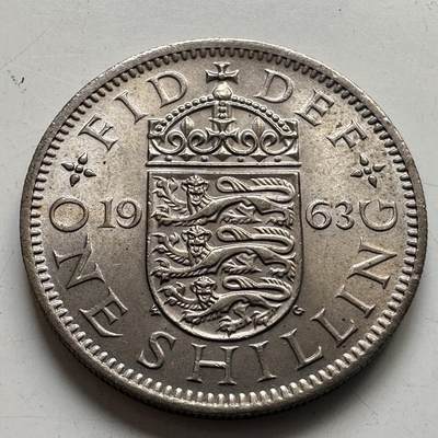 🌹外币初藏🌹🐯2025年第75场  每周二四六晚8️⃣点 接代拍 - 英国1963年1先令