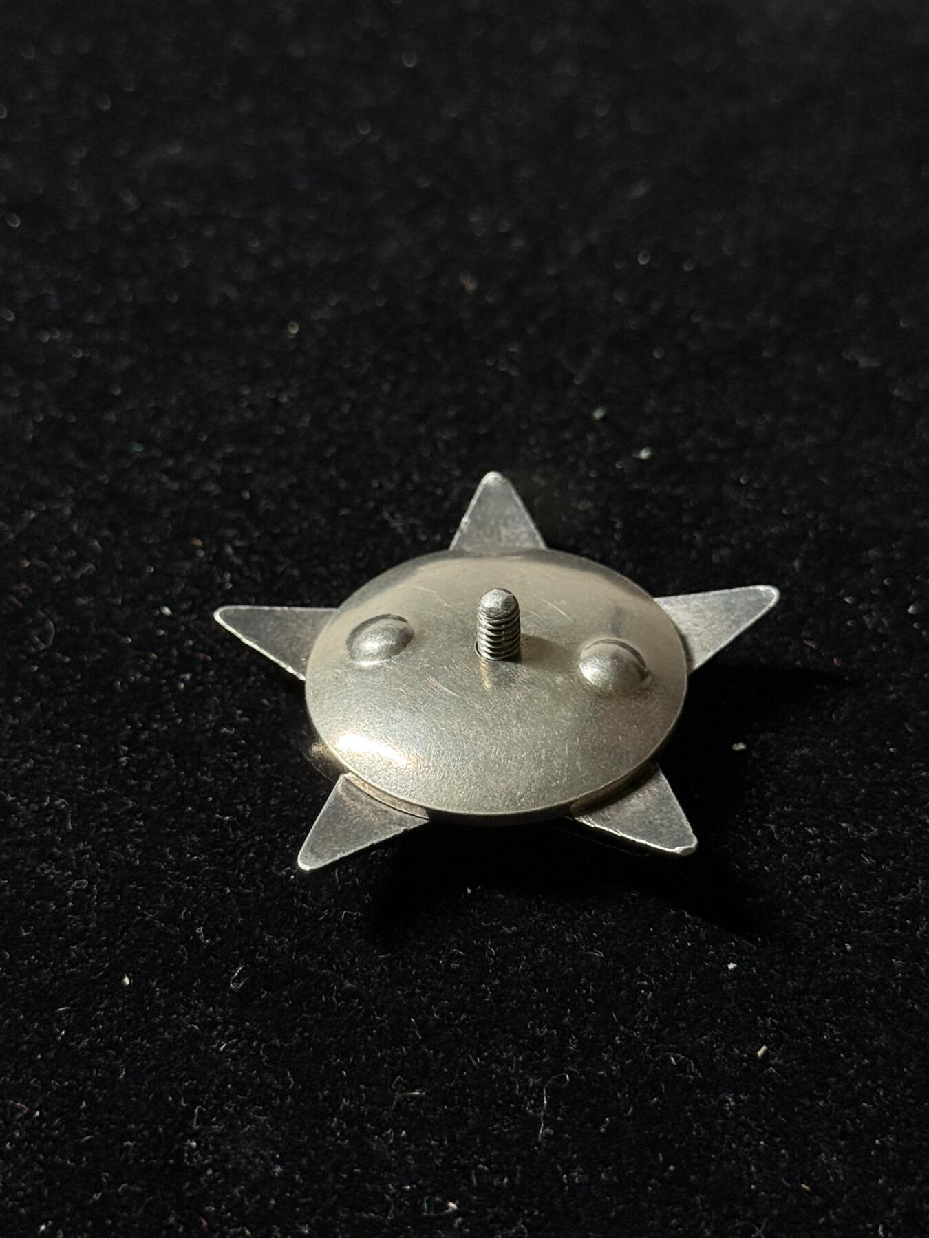 戎马世界章牌大赏第100期 苏联红星勋章，号段739405，珐琅全补，档案未查