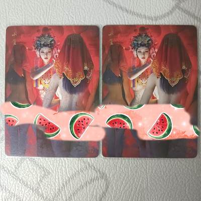 花开卡拍第30期（7月13号周日截拍，品控勿拍!!!拍品不寄存，运费5元，自制卡难免瑕疵，可能存在轻微撞角爆边等出厂瑕疵，品控介意勿拍！） - 燎原 妖姬传 小唯双服饰 幻彩普卡
