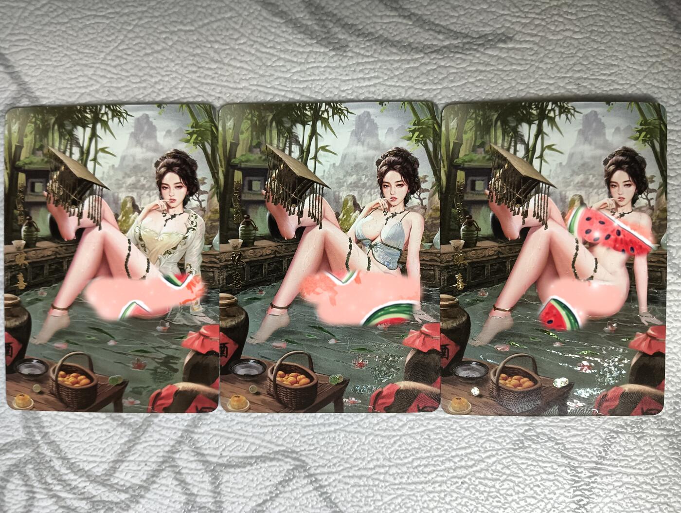 花开卡拍第30期（7月13号周日截拍，品控勿拍!!!拍品不寄存，运费5元，自制卡难免瑕疵，可能存在轻微撞角爆边等出厂瑕疵，品控介意勿拍！）