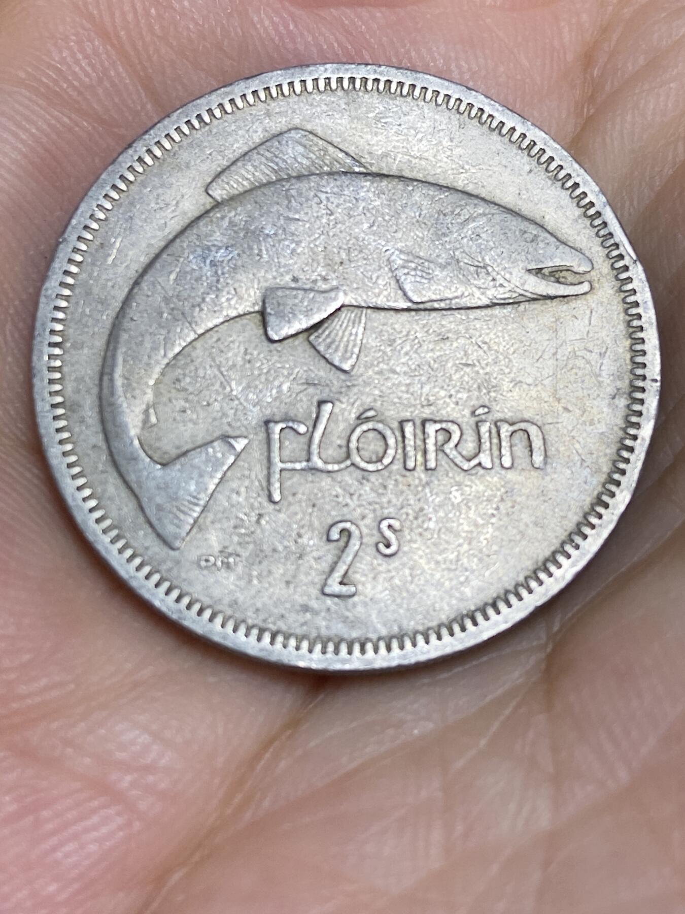 2025年第六十四场(总第九十场）外国好品散币(免佣金) 爱尔兰🇮🇪1962年2先令(等值1弗洛林，后期铜镍材质版)