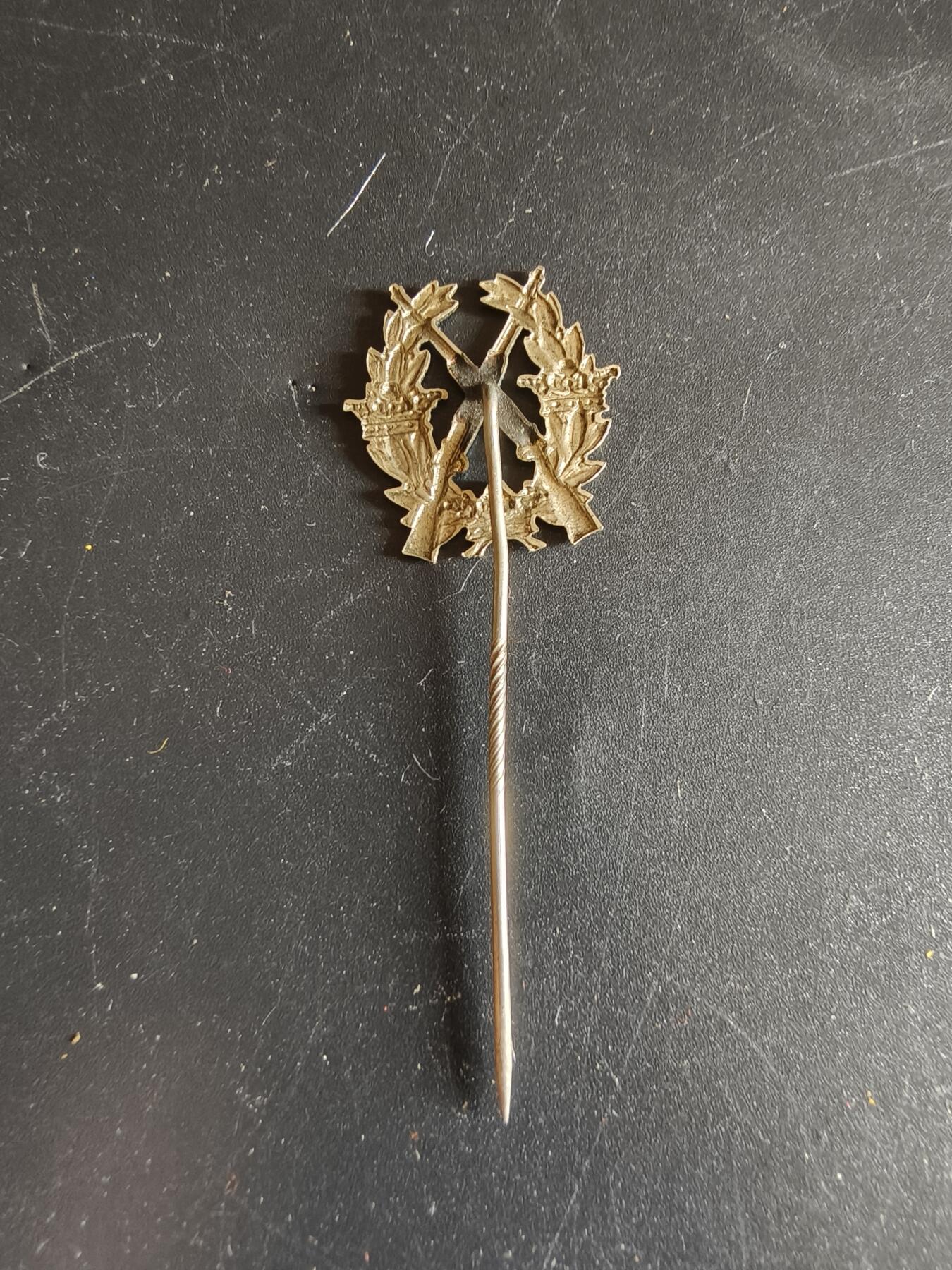 老王徽章第134期 瑞典陆军射击技能针插