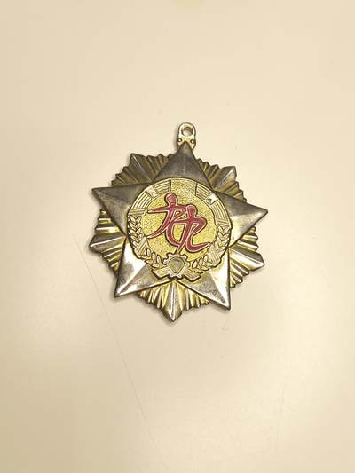 新时代收藏徽章红藏拍卖(第二十三场)  高级纸品集合 暑假快乐 - 北京市老龄工作办公室奖章 铜制