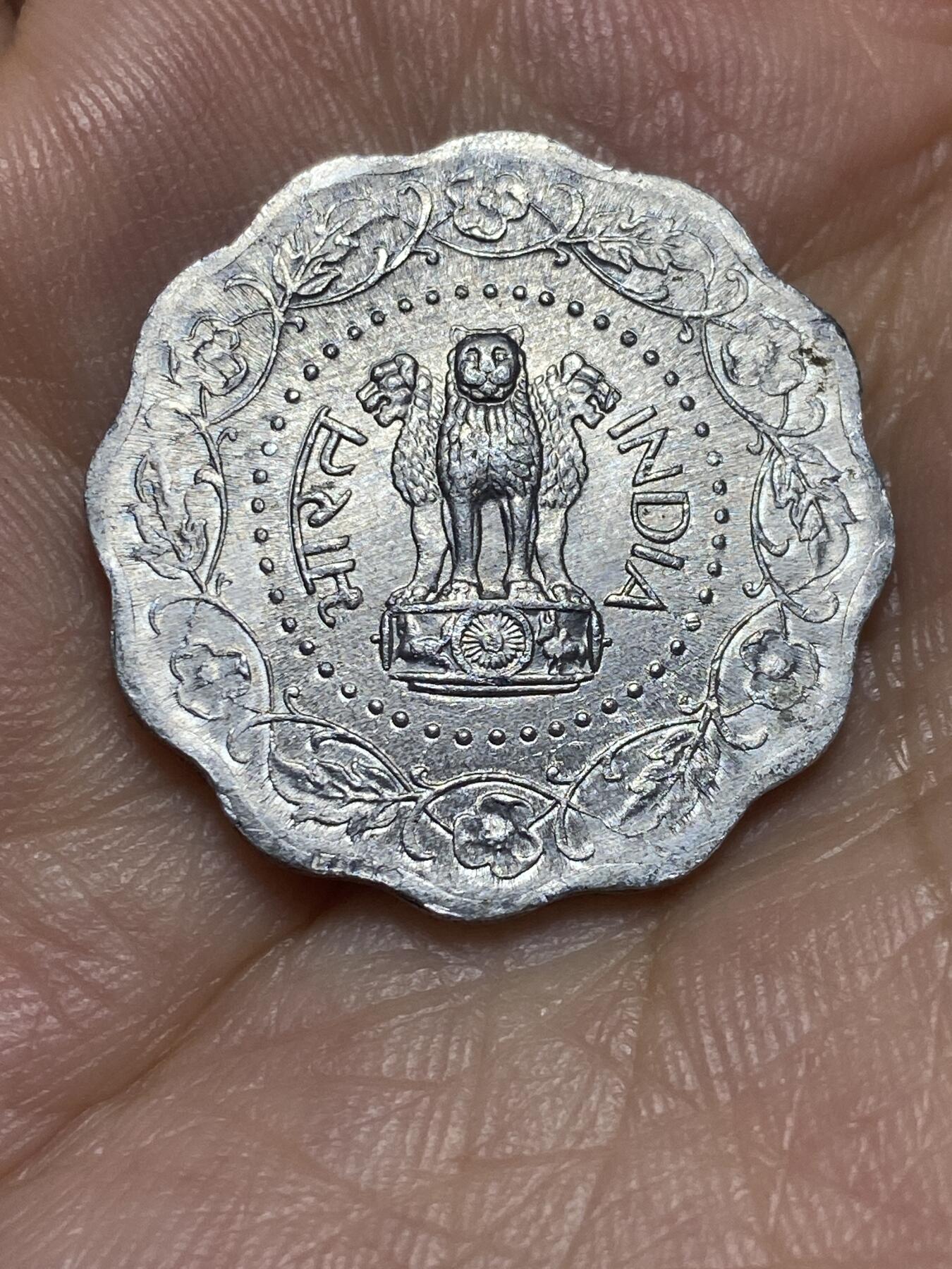 2025年第六十四场(总第九十场）外国好品散币(免佣金) 印度🇮🇳1972年10派沙(C版无标，加尔各答造)