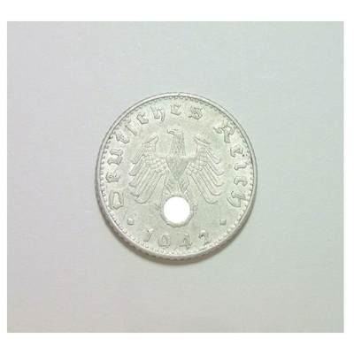 德国第三帝国1942年B版50芬尼 爽品 - 德国第三帝国1942年B版50芬尼 爽品