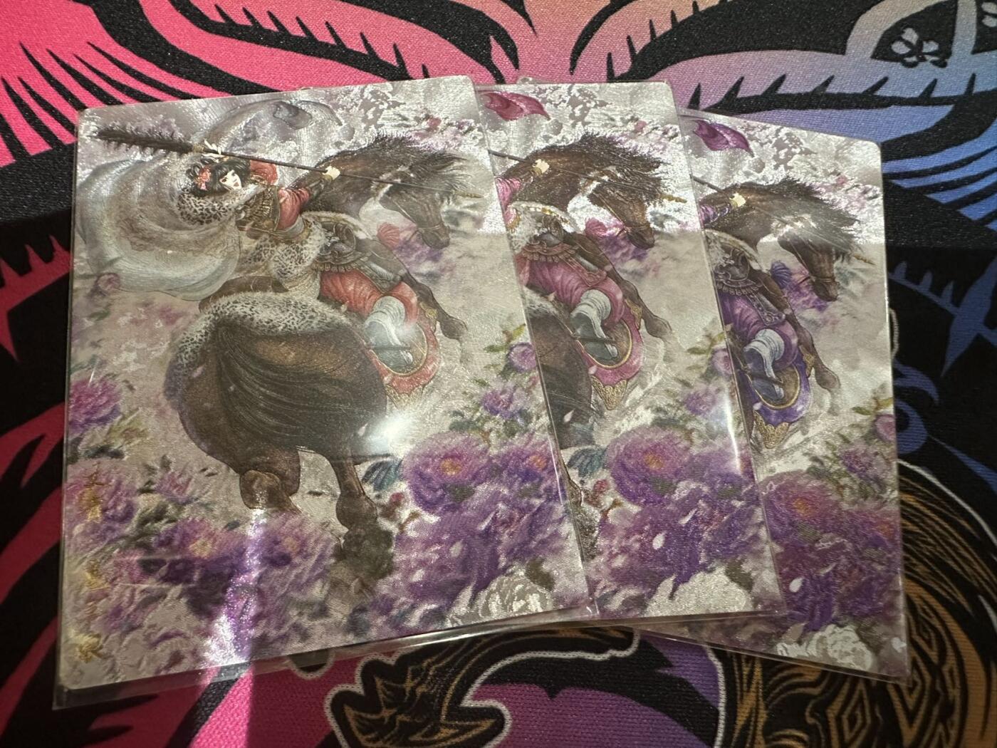 秋萤阁第7期 (7月12日周六晚上23点截拍，欢迎竞拍)  谷粒 扈三娘 一套 三色