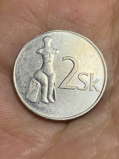 2025年第六十四场(总第九十场）外国好品散币(免佣金) - 斯洛伐克🇸🇰1993年2克朗