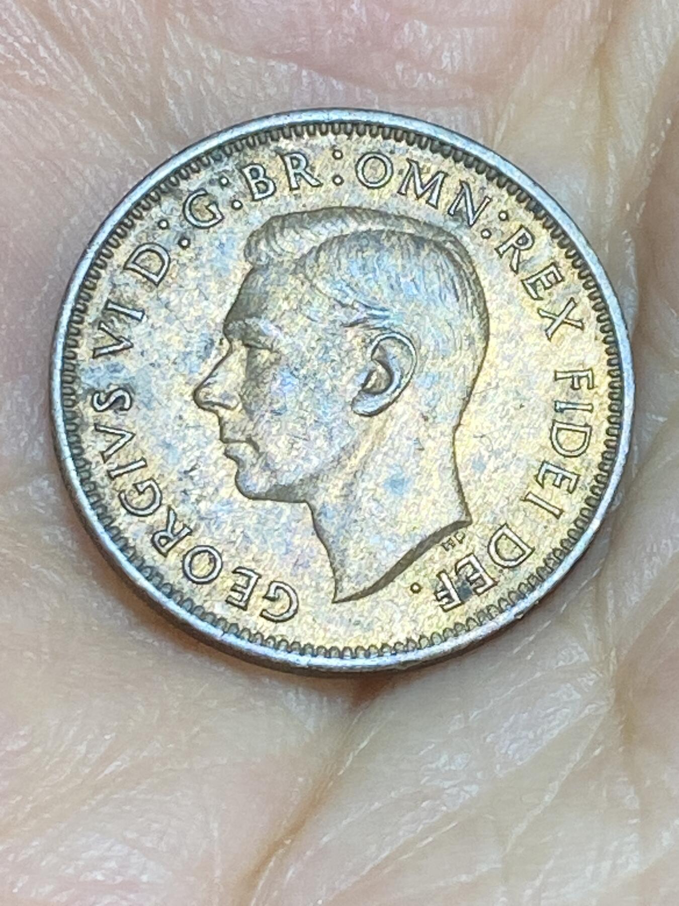 2025年第六十四场(总第九十场）外国好品散币(免佣金) 英国🇬🇧1950年1法新