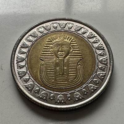 🌹外币初藏🌹🐯2025年第75场  每周二四六晚8️⃣点 接代拍 - 埃及2024年一镑
