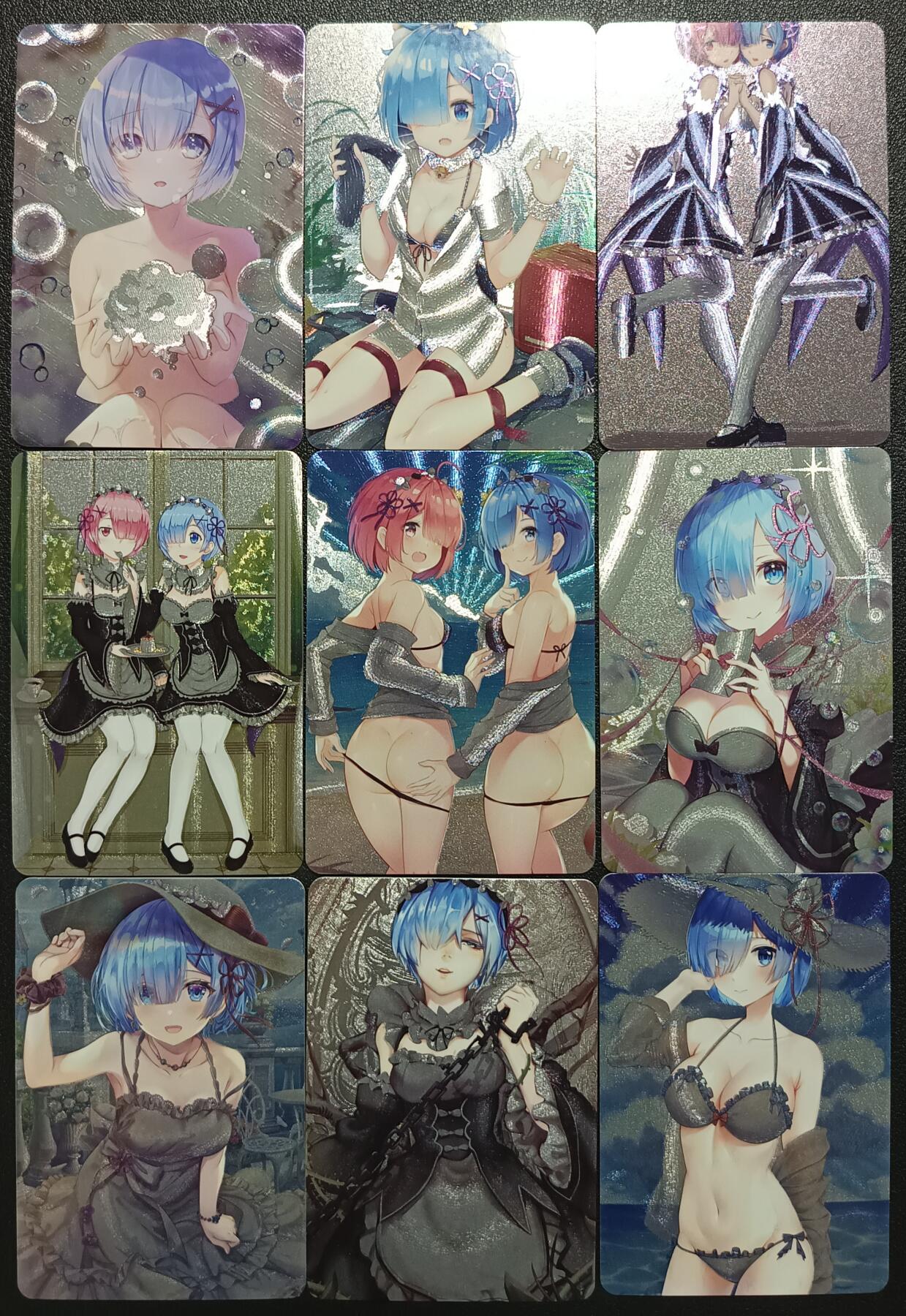 天玑星卡拍第一百零四期《7.14周一截拍》持续收拍收评中 满赠卡需备注 从零开始的异世界生活 粗闪 九张 自制卡
