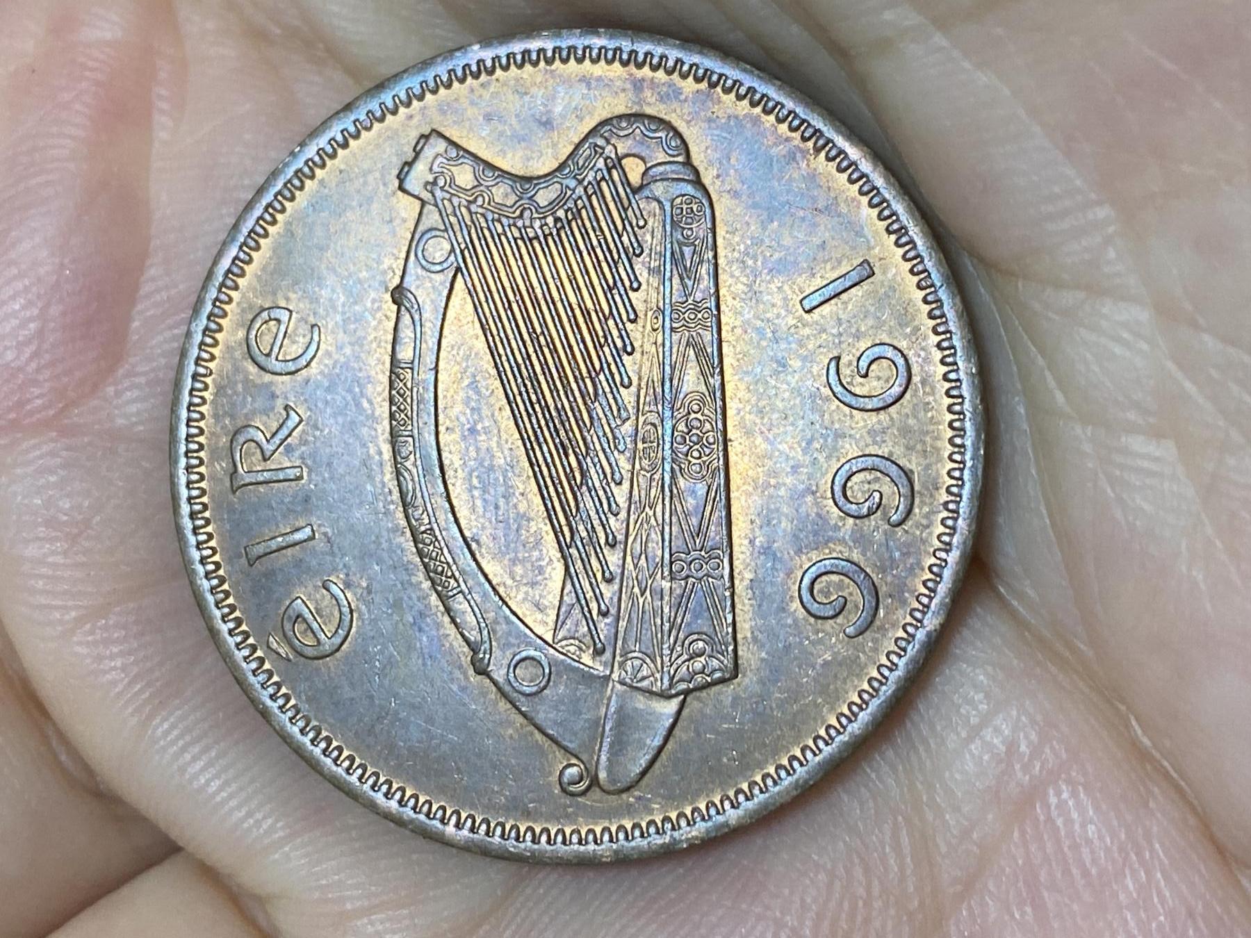 2025年第六十四场(总第九十场）外国好品散币(免佣金) 带光好品–爱尔兰🇮🇪1966年1便士大铜币