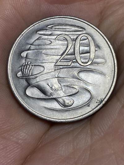 2025年第六十四场(总第九十场）外国好品散币(免佣金) - 稀年好品–澳大利亚🇦🇺1966年20分(伊丽莎白二世中年花冠，首发年)