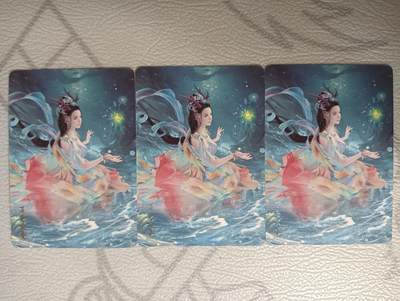花开卡拍第30期（7月13号周日截拍，品控勿拍!!!拍品不寄存，运费5元，自制卡难免瑕疵，可能存在轻微撞角爆边等出厂瑕疵，品控介意勿拍！） - 燎原西游礼盒 万圣公主 普卡三宫