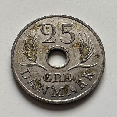 🌹外币初藏🌹🐯2025年第75场  每周二四六晚8️⃣点 接代拍 - 丹麦1967年25欧尔