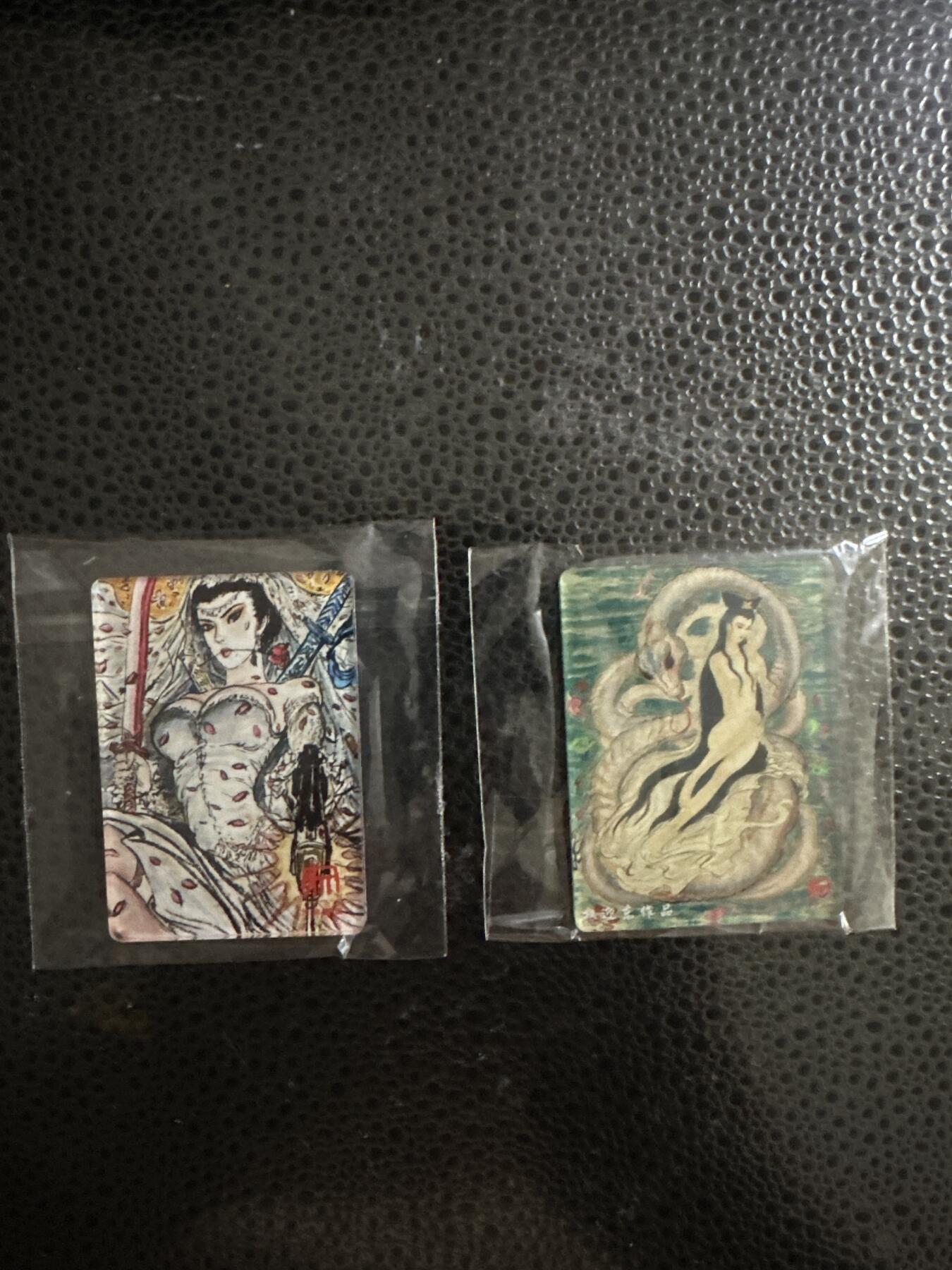 童年记忆卡牌第三期 昆仑万象 冰箱贴 2枚