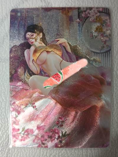 花开卡拍第30期（7月13号周日截拍，品控勿拍!!!拍品不寄存，运费5元，自制卡难免瑕疵，可能存在轻微撞角爆边等出厂瑕疵，品控介意勿拍！） - 燎原 魅 骊姬 粗闪 编号273 