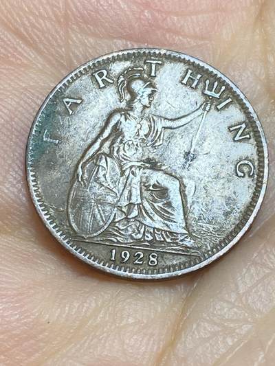 2025年第六十四场(总第九十场）外国好品散币(免佣金) - 英国🇬🇧1928年1法新(乔治五世第三版)
