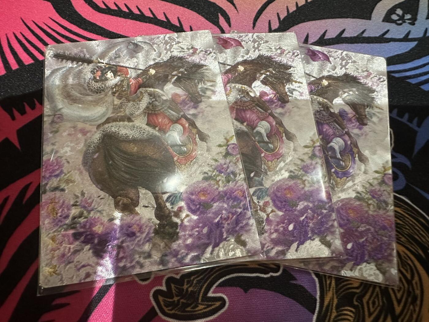 秋萤阁第7期 (7月12日周六晚上23点截拍，欢迎竞拍)  谷粒 扈三娘 一套 三色