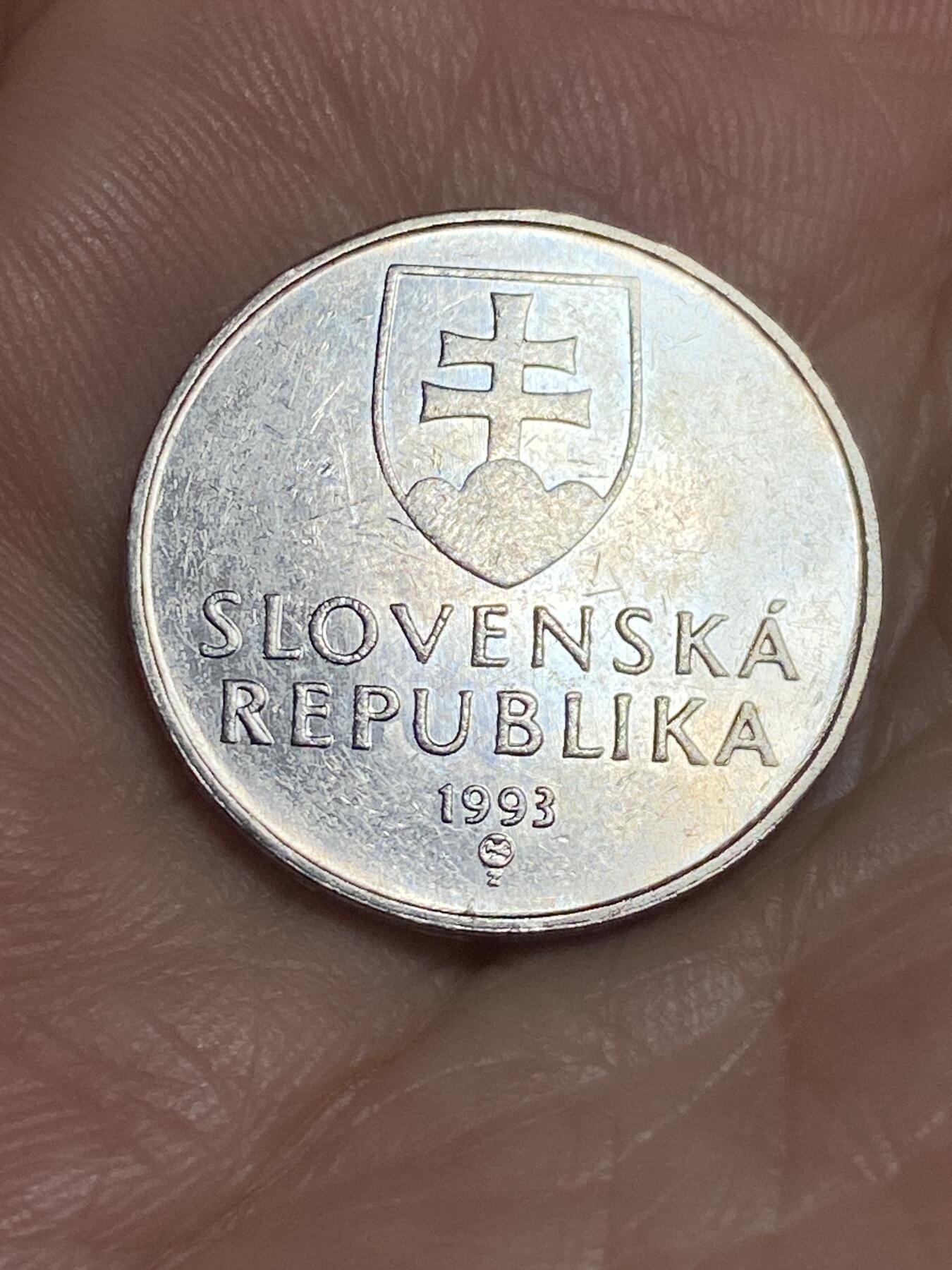 2025年第六十四场(总第九十场）外国好品散币(免佣金) 斯洛伐克🇸🇰1993年2克朗