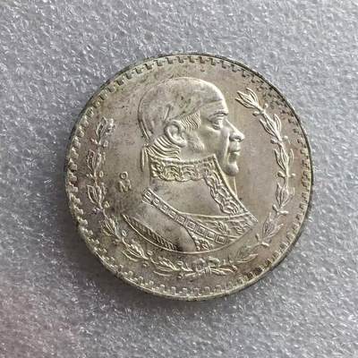 世界钱币专场拍卖 - 原光 1965年墨西哥1比索银币 16.6克