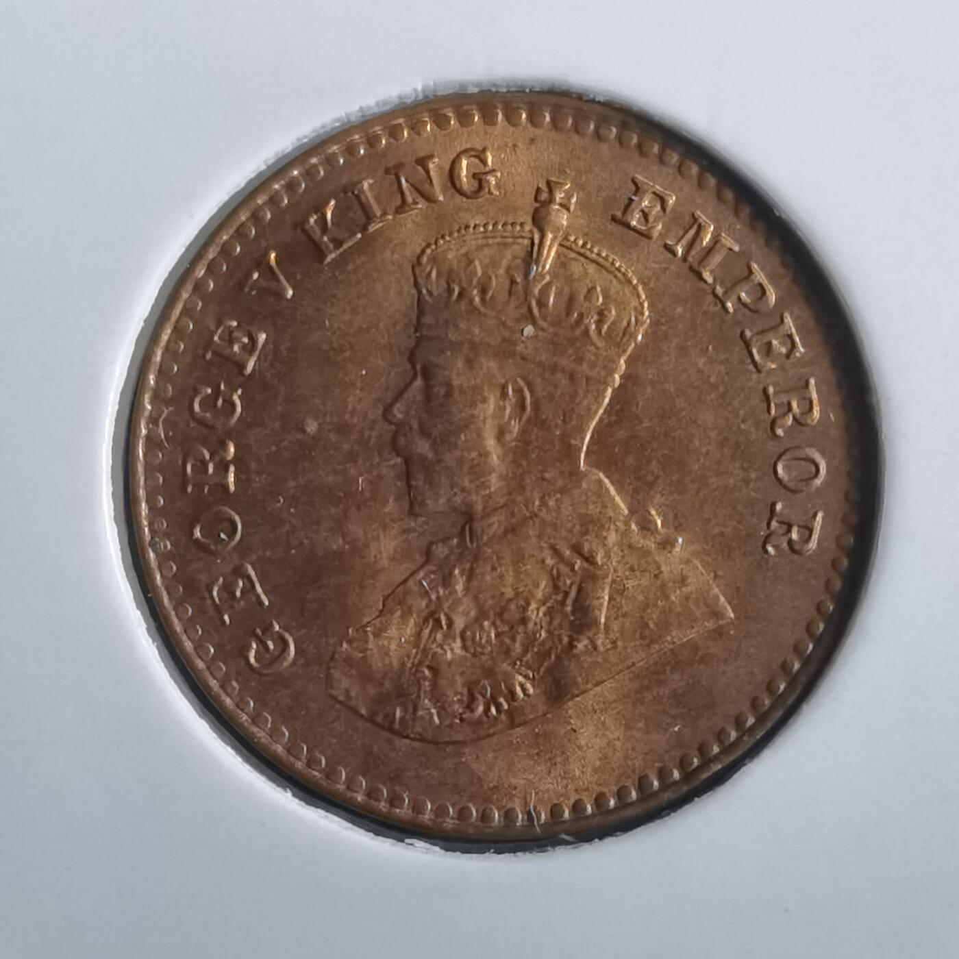 沼泽如烟--第775场 印度1936年十二分之一安娜