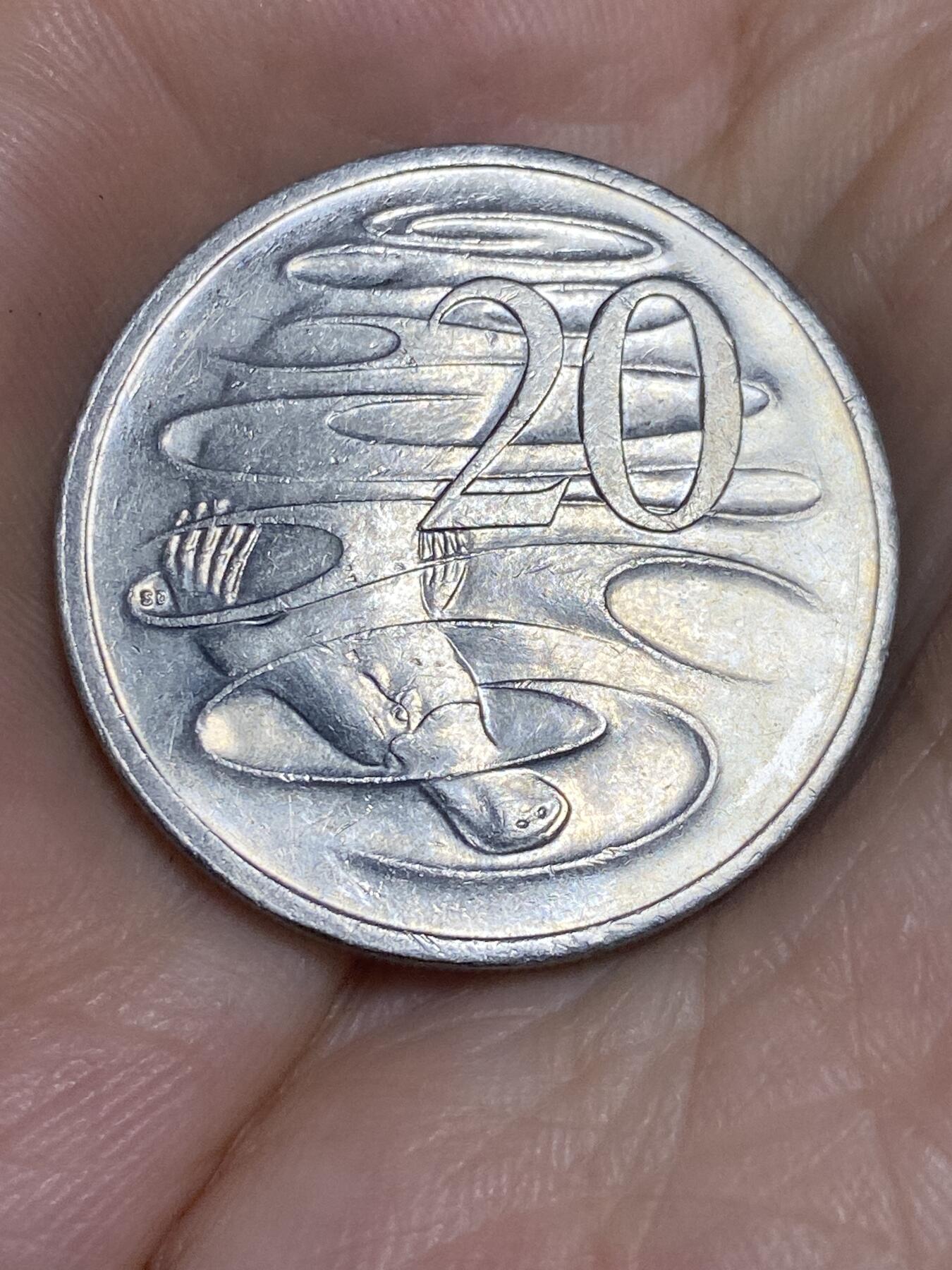 2025年第六十四场(总第九十场）外国好品散币(免佣金) 澳大利亚🇦🇺2001年20分(伊丽莎白二世老年)