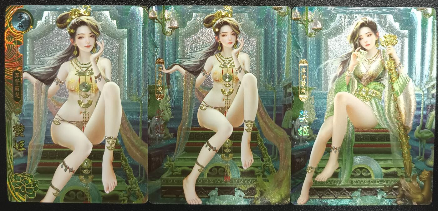 天玑星卡拍第一百零四期《7.14周一截拍》持续收拍收评中 满赠卡需备注 卡玩帕克 神州百花谱 樊姬 粗闪 三张