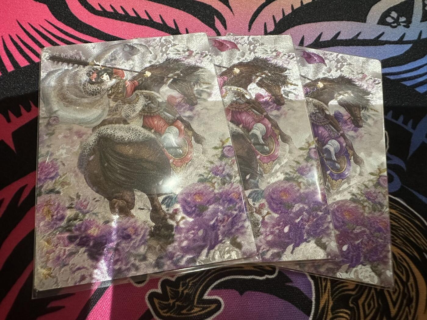 秋萤阁第7期 (7月12日周六晚上23点截拍，欢迎竞拍)  谷粒 扈三娘 一套 三色