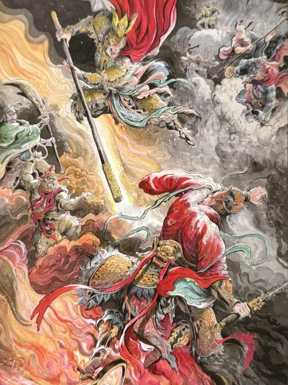 夜之极第二十四期 （7月12日周六晚10点截拍，欢迎竞拍） 2025 画师一泡 不止西行 签绘画册