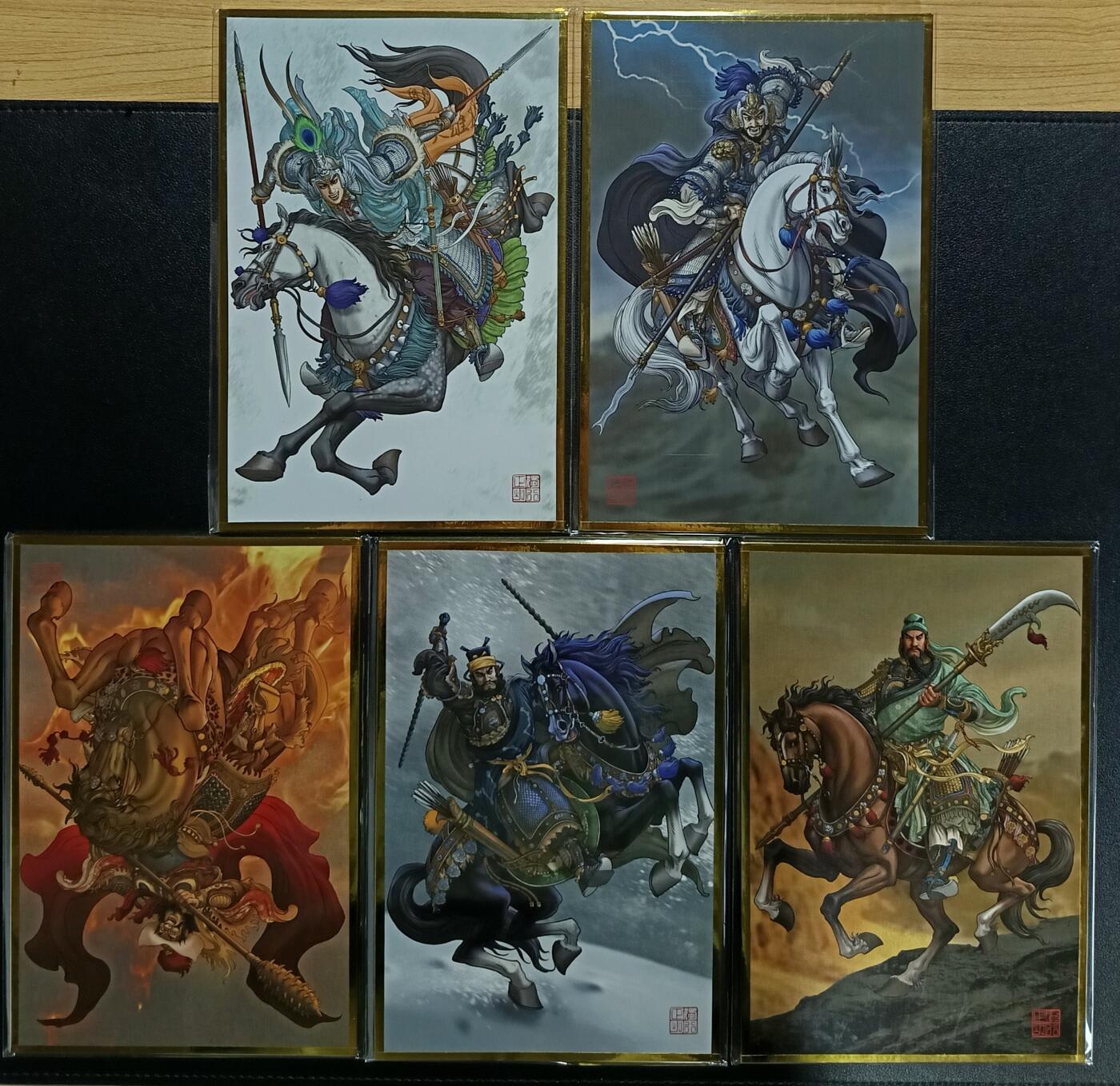 天玑星卡拍第一百零四期《7.14周一截拍》持续收拍收评中 满赠卡需备注 独行正明 马军五虎 色纸 五张