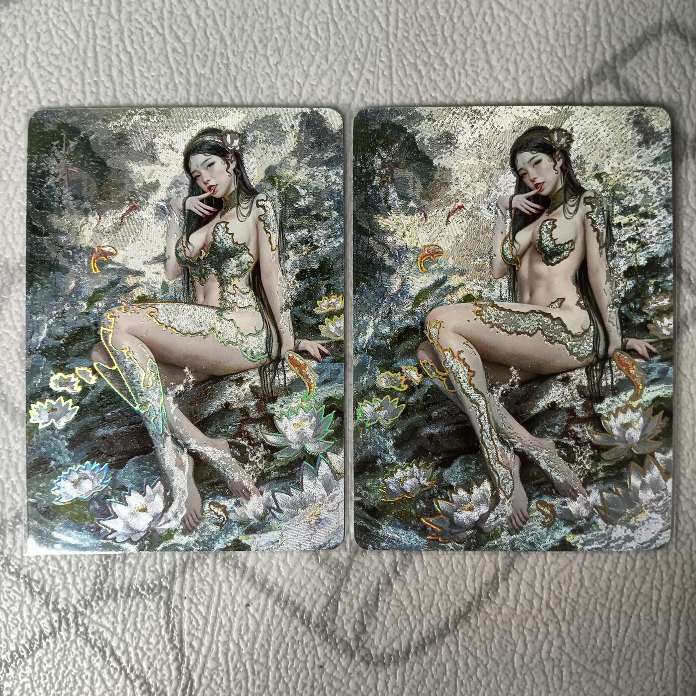花开卡拍第30期（7月13号周日截拍，品控勿拍!!!拍品不寄存，运费5元，自制卡难免瑕疵，可能存在轻微撞角爆边等出厂瑕疵，品控介意勿拍！）