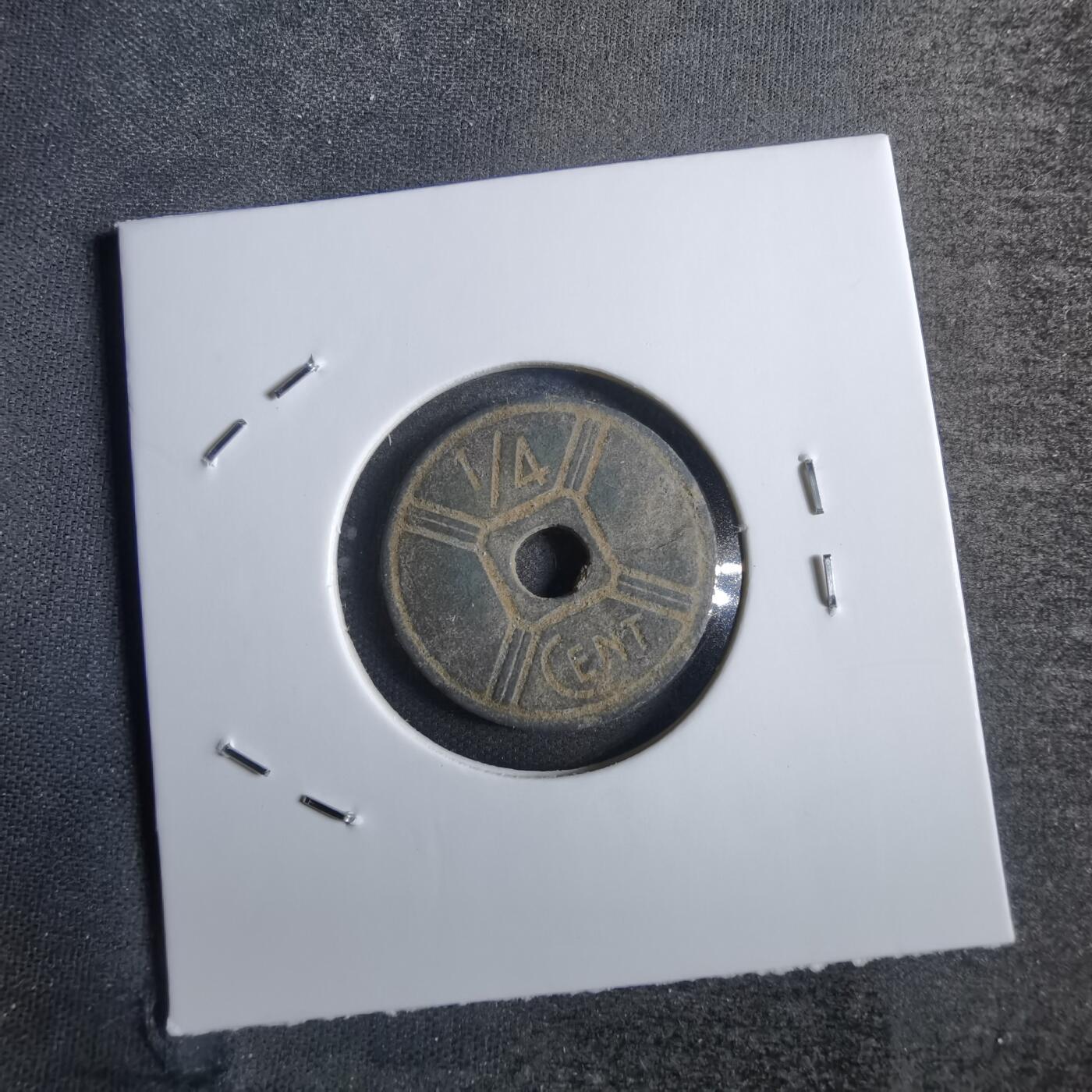 沼泽如烟--第775场 法属印度支那1942年四分之一分