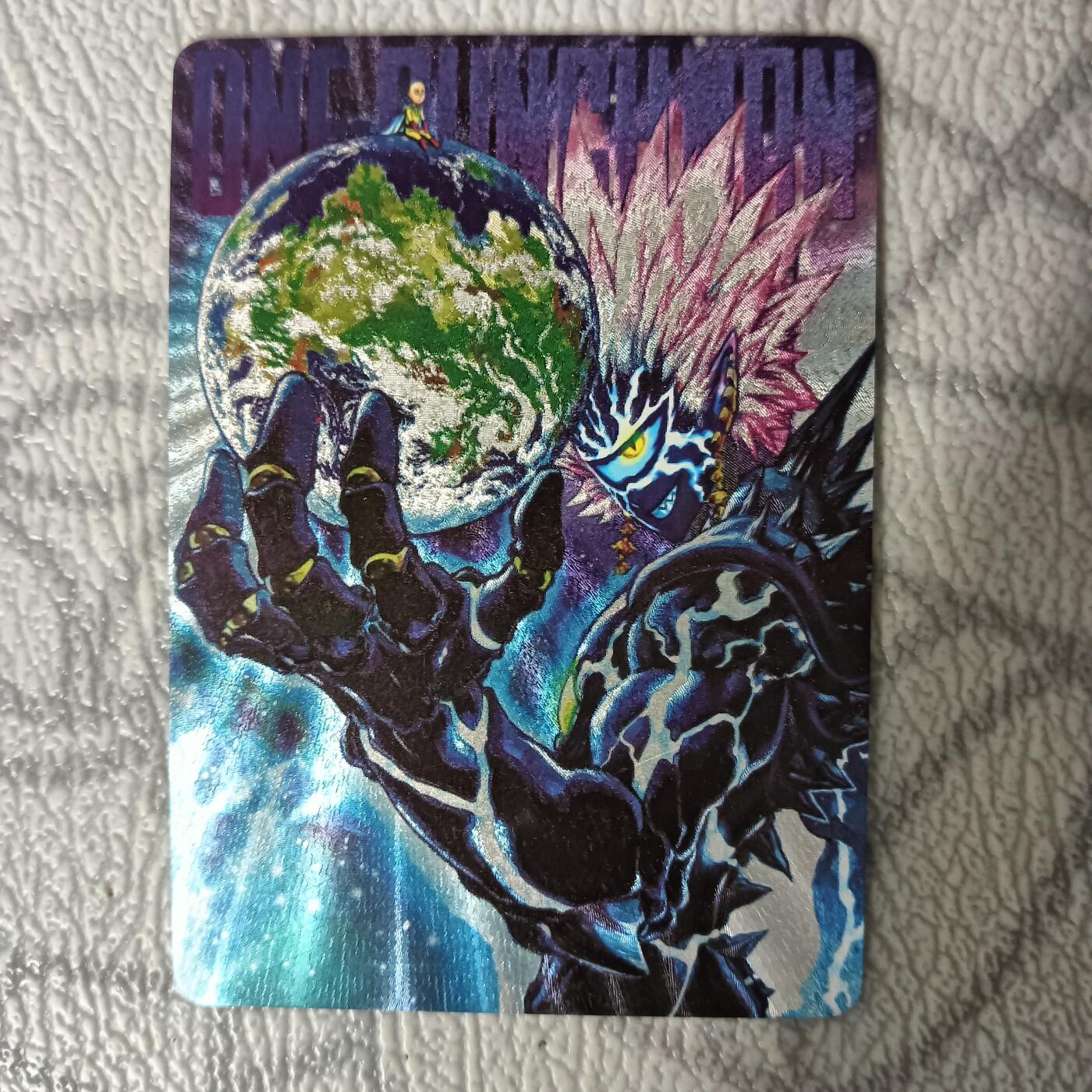 花开卡拍第30期（7月13号周日截拍，品控勿拍!!!拍品不寄存，运费5元，自制卡难免瑕疵，可能存在轻微撞角爆边等出厂瑕疵，品控介意勿拍！） 大卡道 一拳超人 粗闪 81张，默认有卡存在出厂划痕介意勿拍