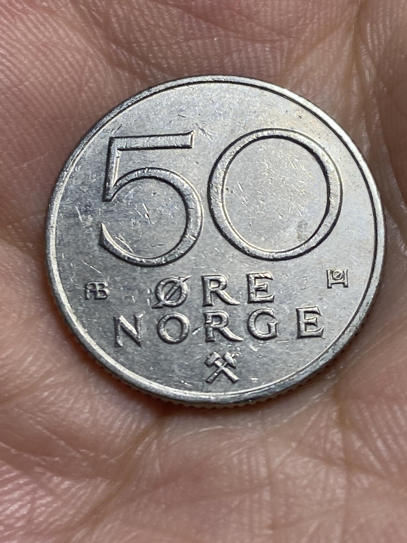 2025年第六十四场(总第九十场）外国好品散币(免佣金) 挪威🇳🇴1980年50欧尔