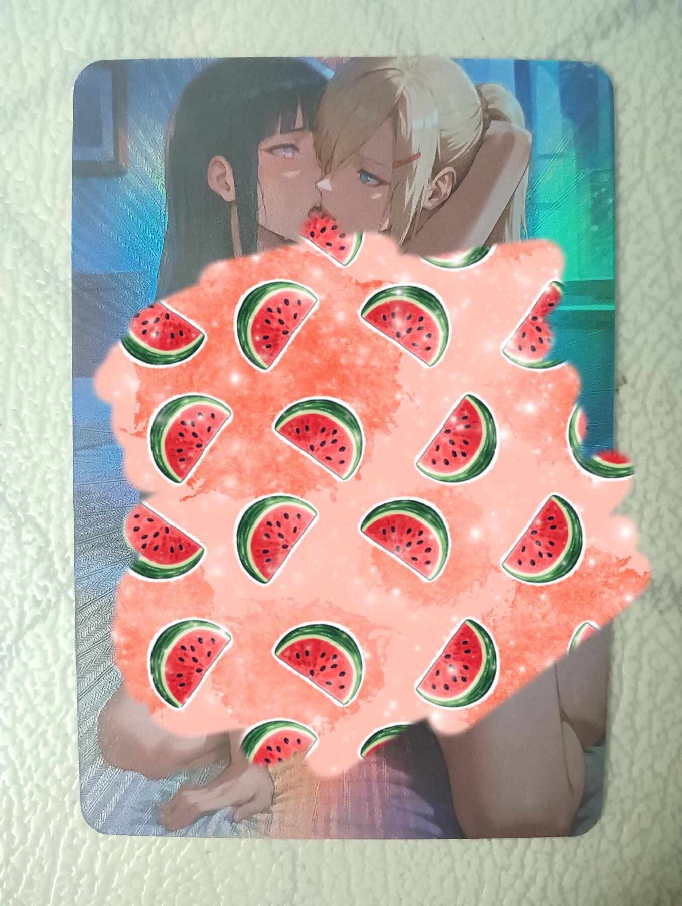 花开卡拍第30期（7月13号周日截拍，品控勿拍!!!拍品不寄存，运费5元，自制卡难免瑕疵，可能存在轻微撞角爆边等出厂瑕疵，品控介意勿拍！） 皇帝的新衣 福袋艺术卡 雏田与井野 彩闪