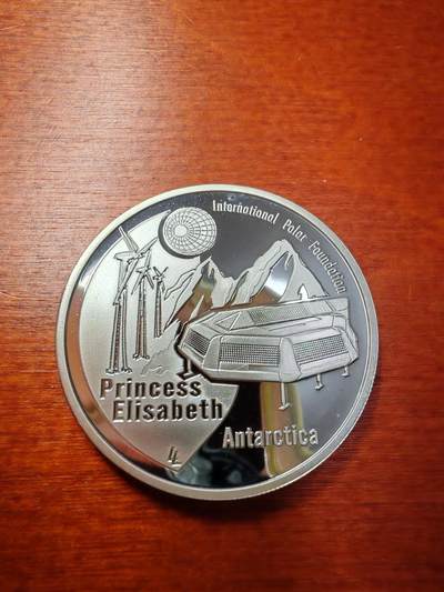 长老汇蛇年精选第二十场拍卖 2007比利时国际极地年10欧元精制银币，地图改版首年