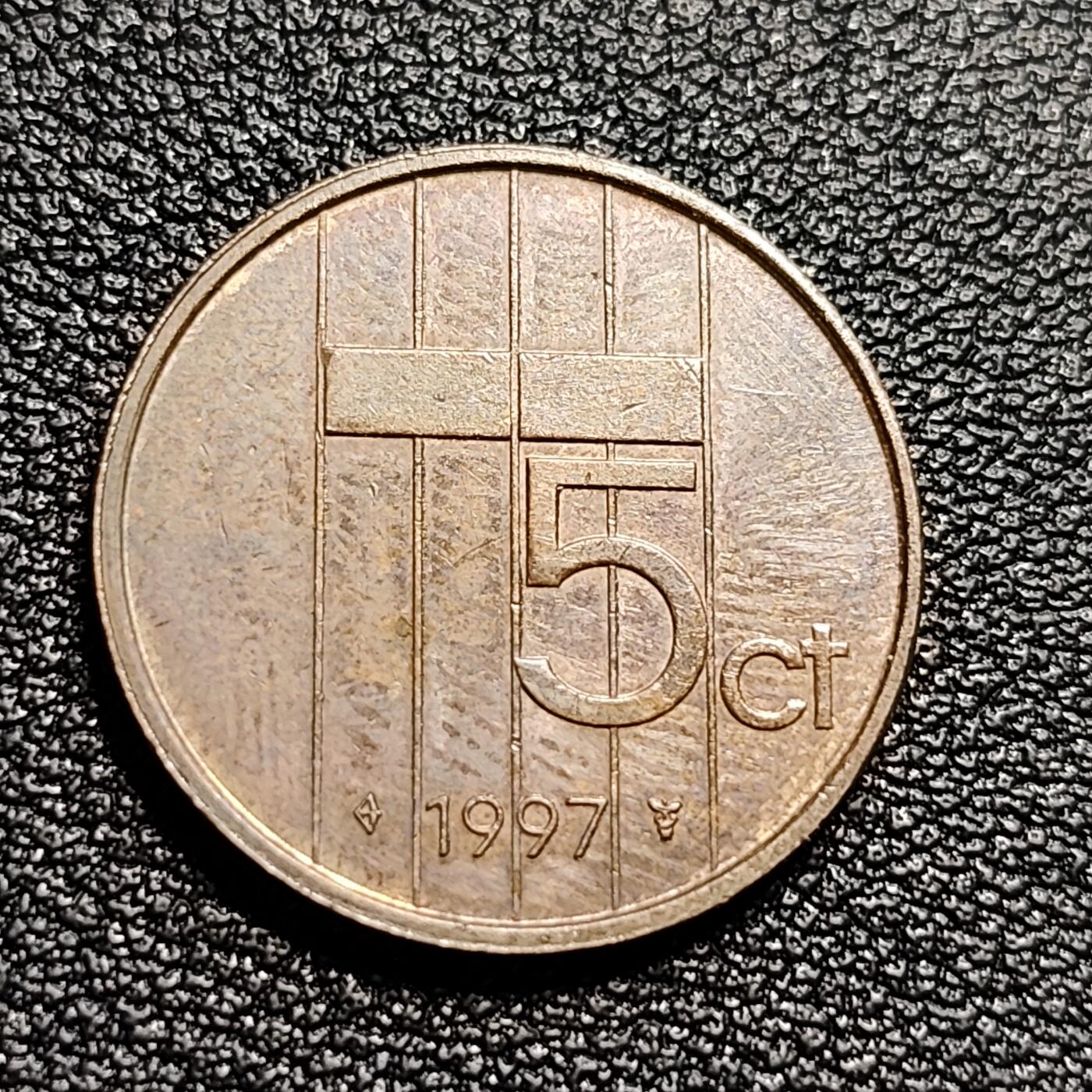 泉币菌-第50场-周末捡漏场 荷兰5分硬币 贝娅特丽克丝女王 