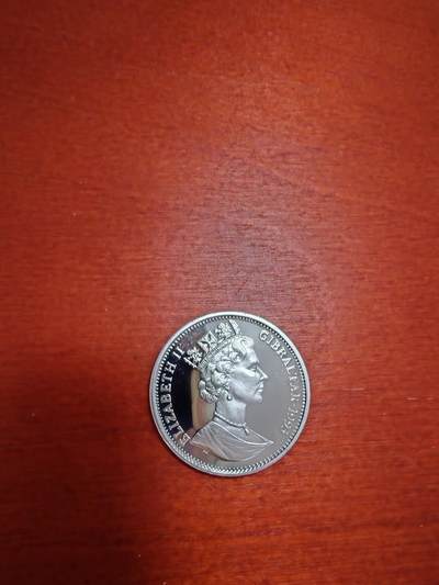 长老汇蛇年精选第二十场拍卖 1993直布罗陀丘吉尔14欧元精制银币