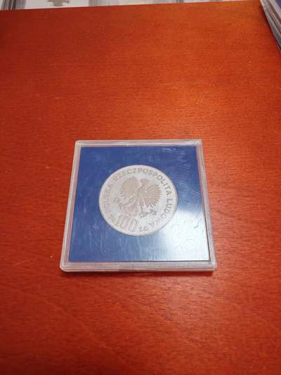 长老汇蛇年精选第二十场拍卖  1975波兰作曲家伊格纳奇·扬·帕德雷夫斯基100兹罗提精制银币，原厂盒