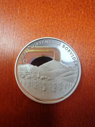 长老汇蛇年精选第二十场拍卖 获奖币！2008匈牙利欧洲遗产托卡伊葡萄酒产区5000弗林特精制银币（1）